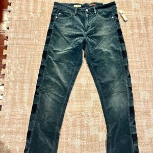 Pilcro slim boyfriend crop corduroy pant